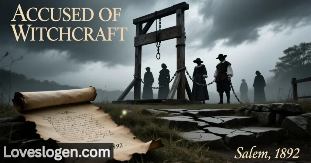 Salem Witch Trials Captions