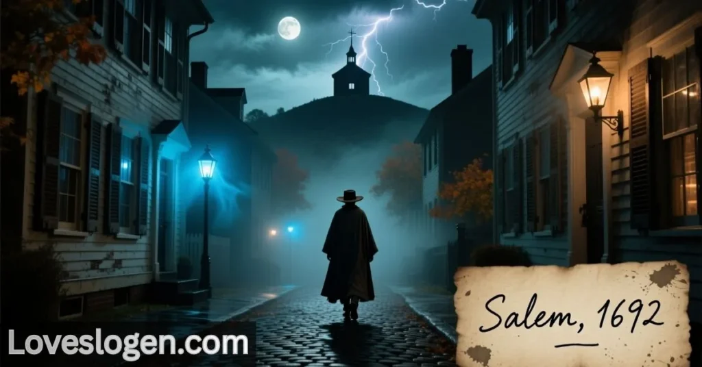Spooky Salem Massachusetts Captions